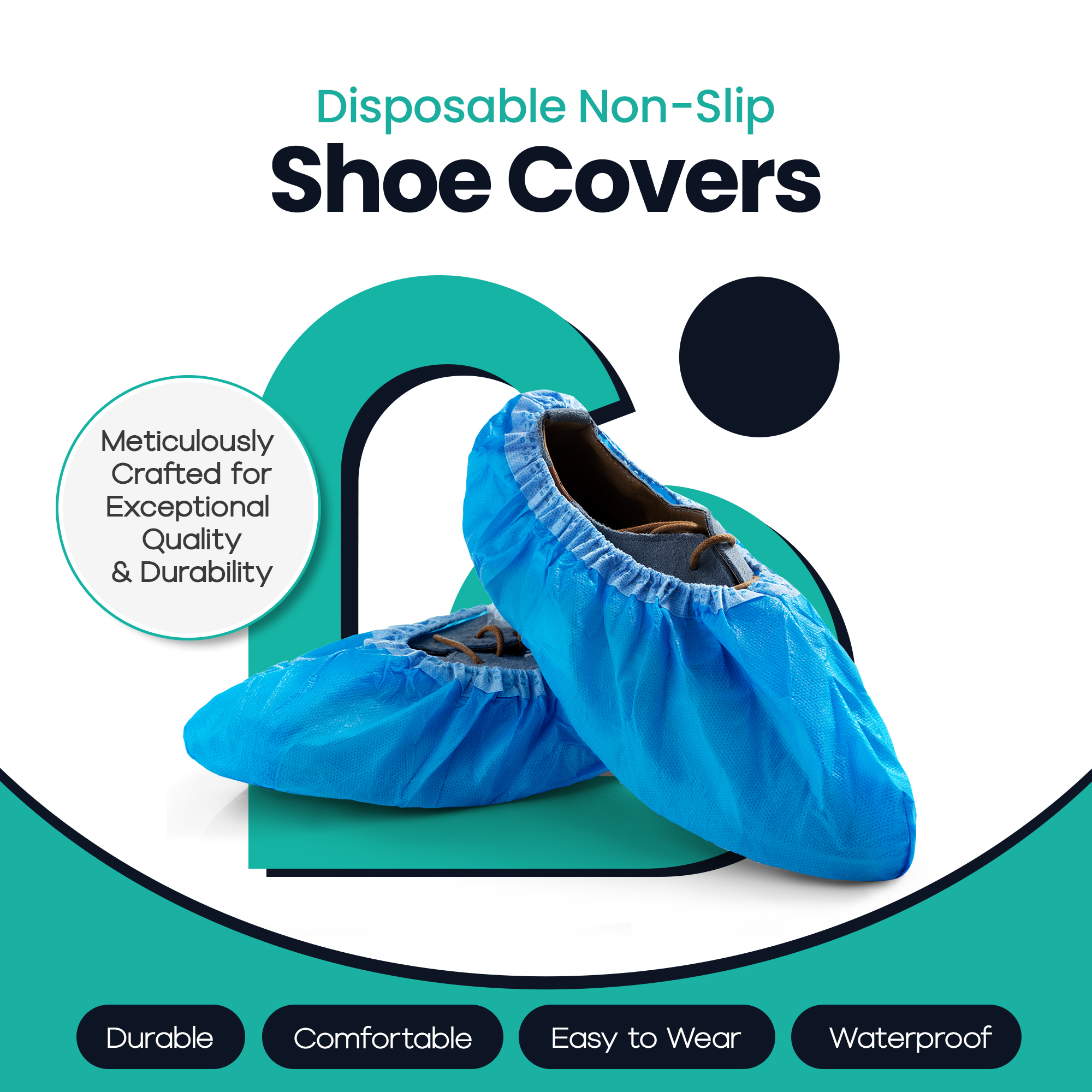 Heavy Duty Non-Woven Shoe Cover - Image 3