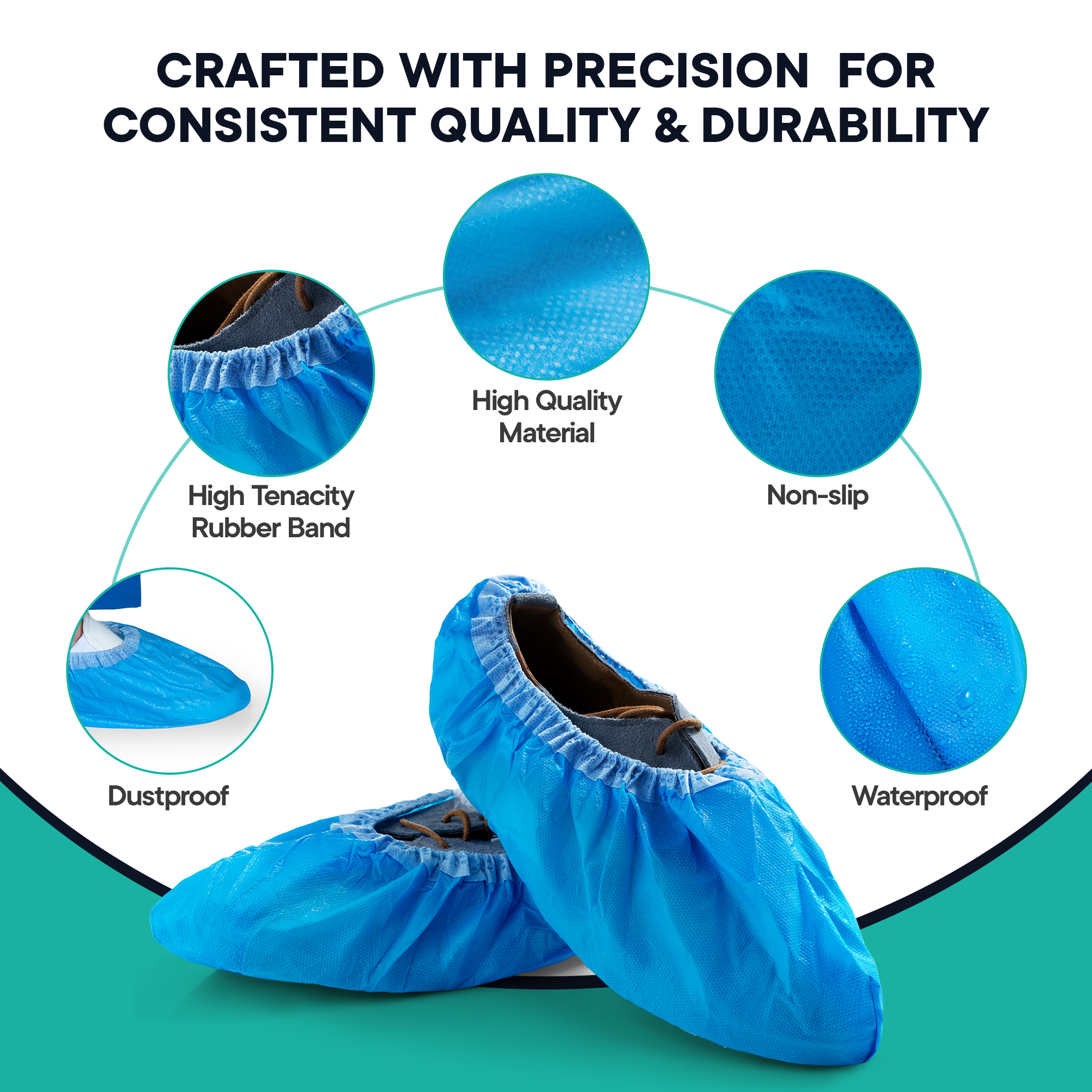 Heavy Duty Non-Woven Shoe Cover - Image 5