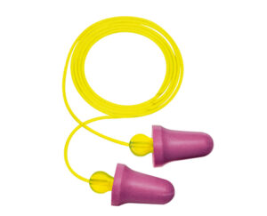 3M™ No-Touch™ Corded Push-To-Fit Foam Ear Plugs