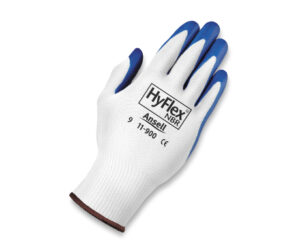 HYFLEX® Blue Nitrile Palm Coated General Purpose Gloves
