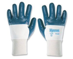HYCRON® Nitrile Palm Coated Gloves with Knit Wrist
