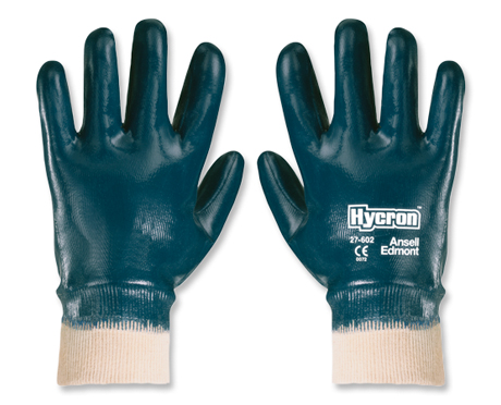 HYCRON® Nitrile Coated Gloves with Knit Wrist