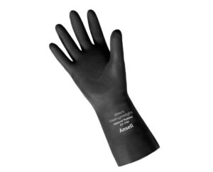 Black Heavy-Weight Chemical-Resistant Gloves