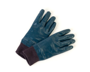 Fully-Coated Nitrile Gloves, Knit Wrist
