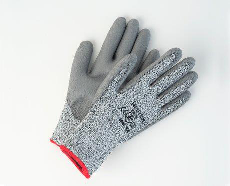 Dyneema Cut-Resistant Gloves w/Polyurethane Palm Coat