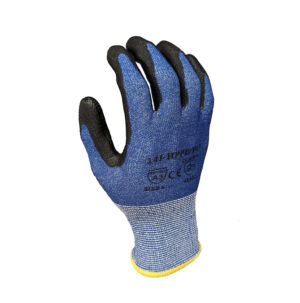 HIGH PERFORMANCE POLYETHYLENE (HPPE)CUT-RESISTANT GLOVES W/POLYURETHANE PALM COAT
