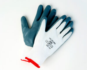 Grey Foam Nitrile on Nylon Liner Palm-Coated Gloves – Form-fitting, oil-resistant and abrasion-resistant gloves with excellent grip and dexterity for industrial and mechanical tasks – Mgear Supplies
