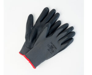 Heavy Black Foam Nitrile on Nylon Liner Palm-Coated Gloves – Durable, form-fitting industrial gloves with abrasion resistance, excellent grip, and enhanced dexterity for heavy-duty tasks – Mgear Supplies
