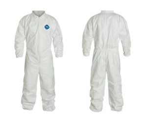 Tyvek® Coverall with Collar, Elastic Wrist & Ankle
