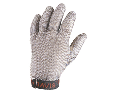 Metal Mesh Cut-Resistant Gloves – 5 Finger