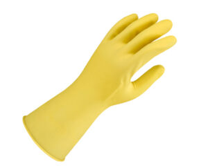 G12Y Lightweight Natural Rubber Gloves – Yellow