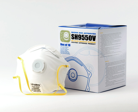 SH9550 Series N95 Particulate Respirator with Valve