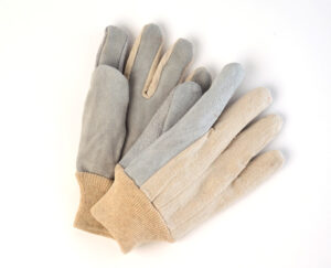 Men’s Leather Palm/Index Finger Gloves