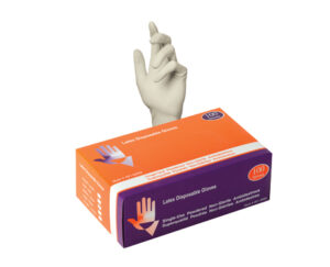 Safe Guard Disposable Latex Gloves, Ind./Food Grade