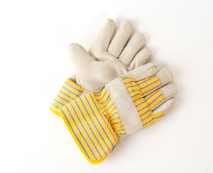 Men’s Boa-Lined Grain Leather Fitter’s Gloves