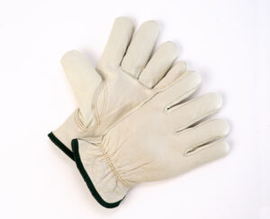 Fleece Lined Cowhide Drivers Gloves, Premium