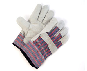 Men’s Split Leather Fleece-Lined Gloves